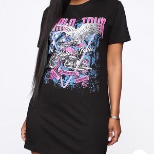 World Tour Mid-Dress Black